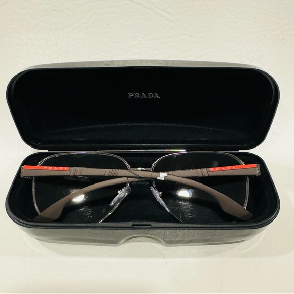 NEW ๐ฅ PRADA Sunglasses PS 54TS Lifestyle Linea Rossa NEW with Prada Case UNISEX - Picture 9 of 10